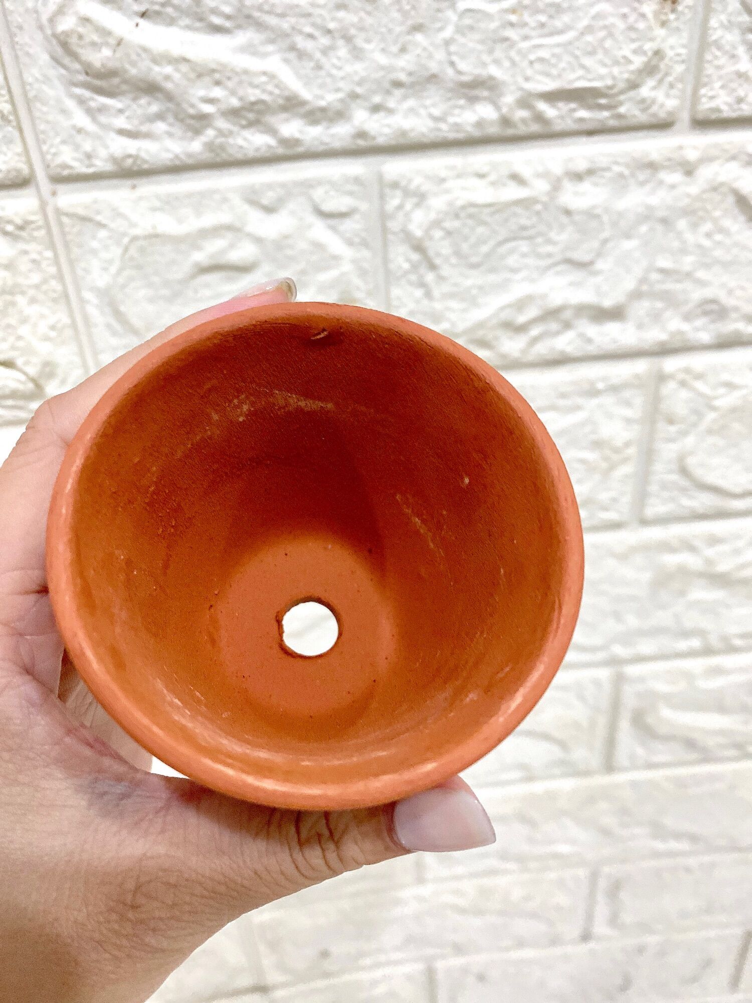Chậu đất nung size 7cm x 6cm