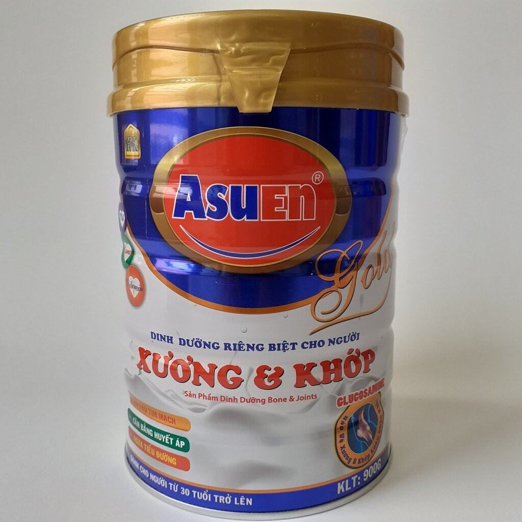 2 Lon sữa Asuen Gold xương khớp 900g - Dinh dưỡng chăm sóc cơ xương khớp