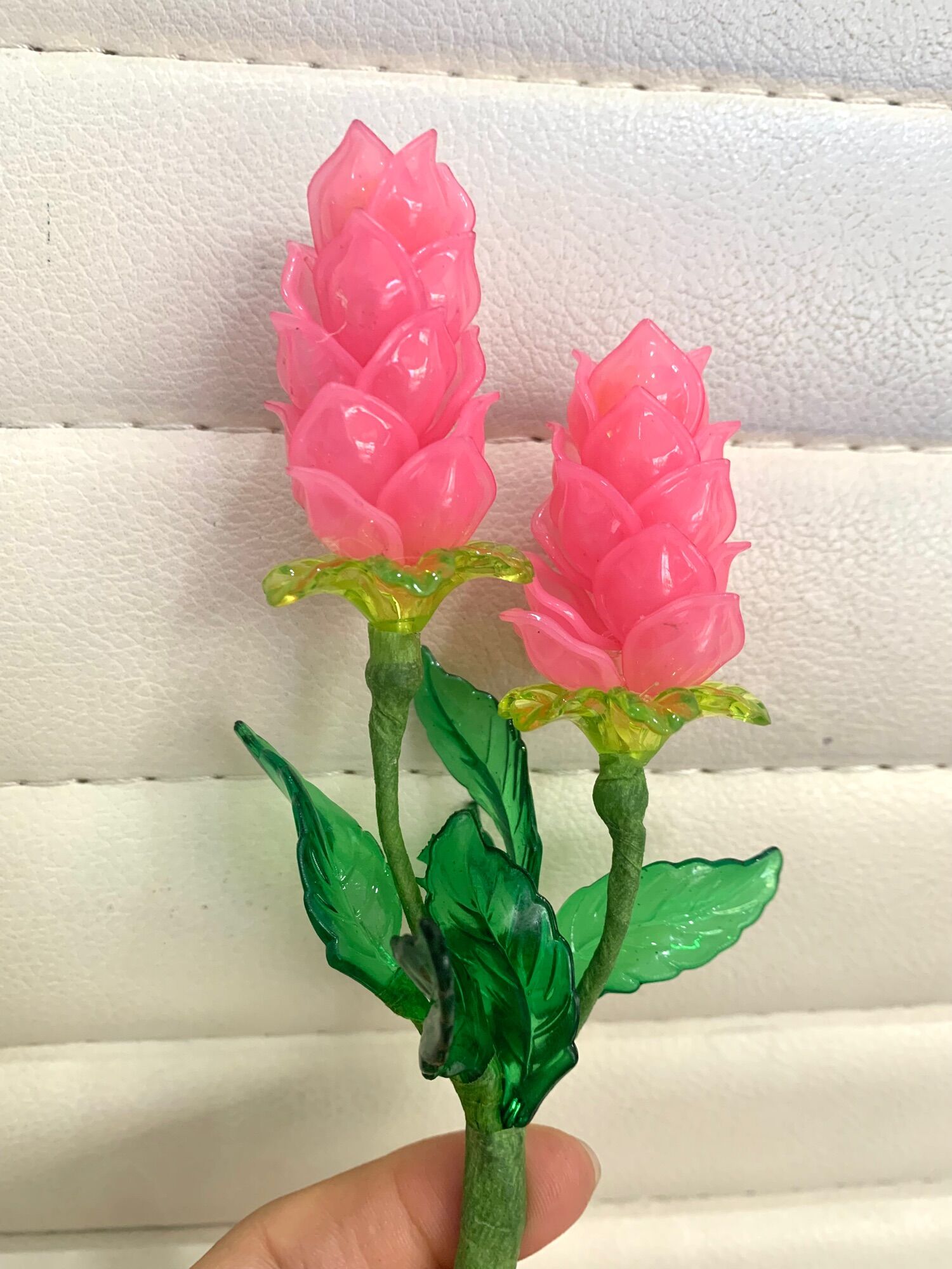 Bụi hoa pha lê mini ( không chậu) cao 13 cm
