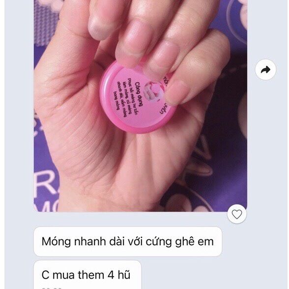 Dưỡng Móng Tay Độc Quyền,Dưỡng dài móng,giúp móng chắc khoẻ,bọng móng