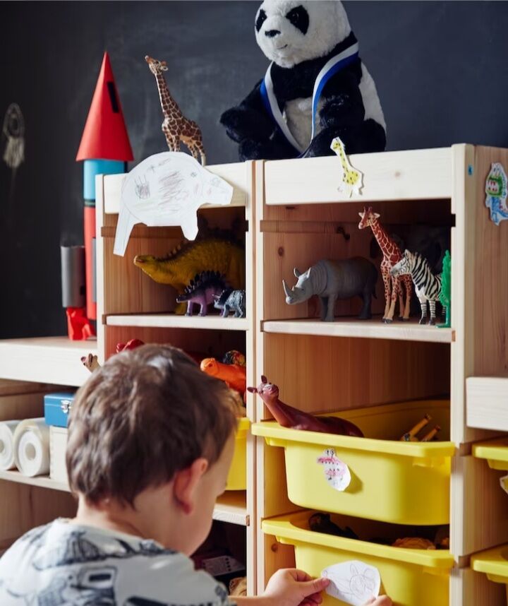 KỆ GỖ ĐỨNG IKEA TROFAST MỚI NHẤT (CHÍNH HÃNG, SẴN HÀNG)