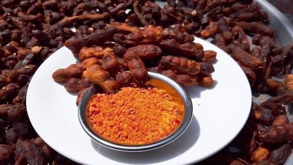 Me Lào muối tôm hủ 500gr