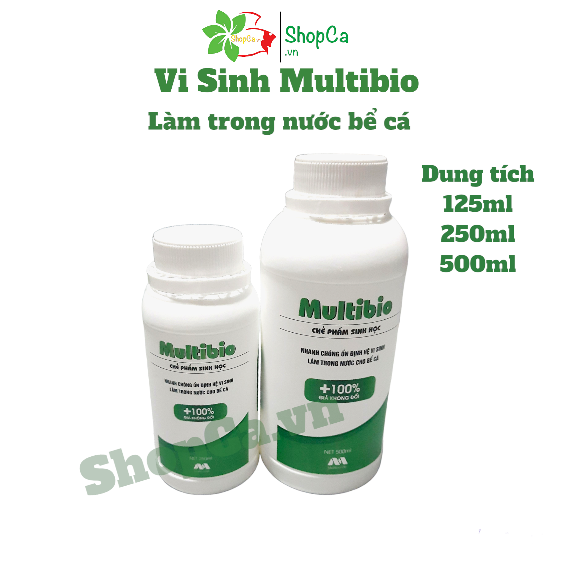 Men vi sinh MultiBio - làm trong nước hồ cá thủy sinh cực nhanh