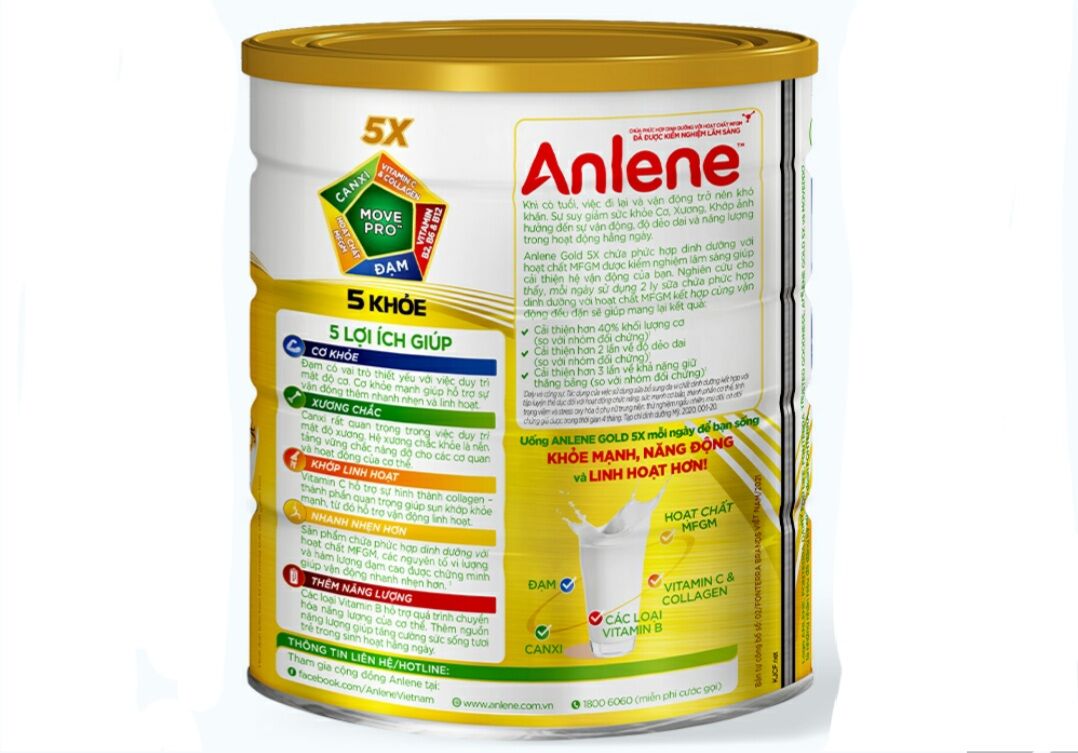 Sữa bột anlene