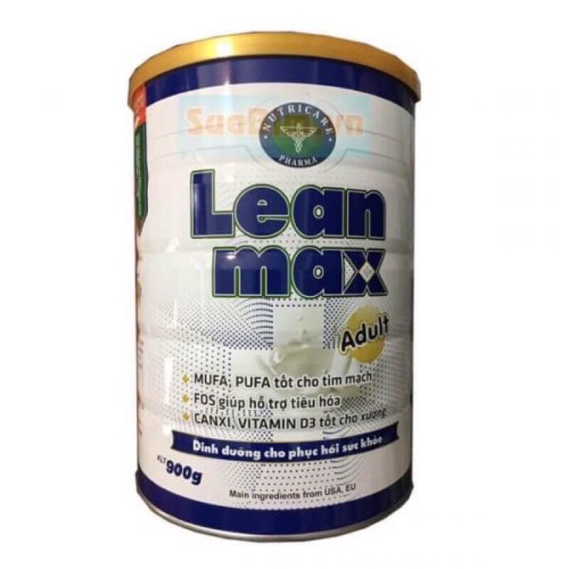 Sữa bột lean max adult lon 400g/900g