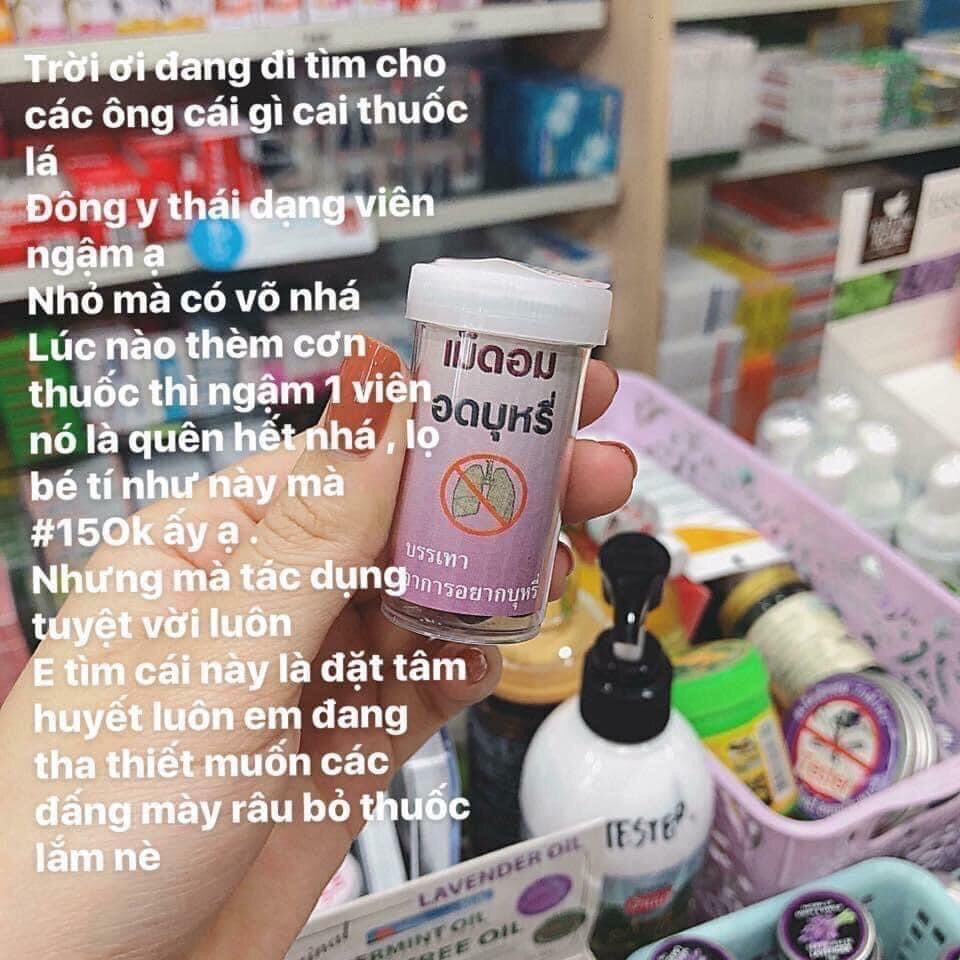 Viên ngậm thảo dược cai thuoc lá thái lan