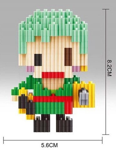 Lego One Piece Luffi, Ace, Rozo
