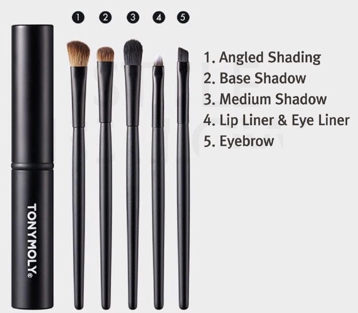 Bộ cọ mắt Tonymoly Brush