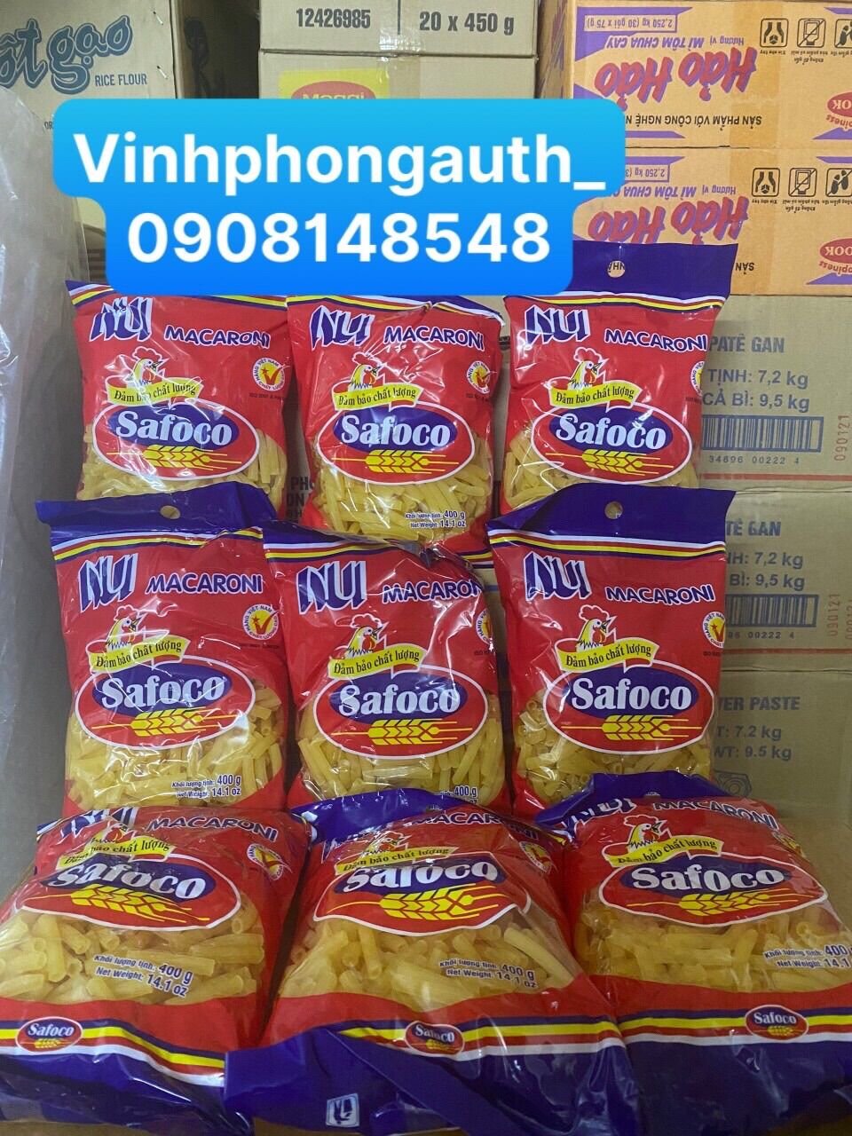 Nui ống / nui L 400gr