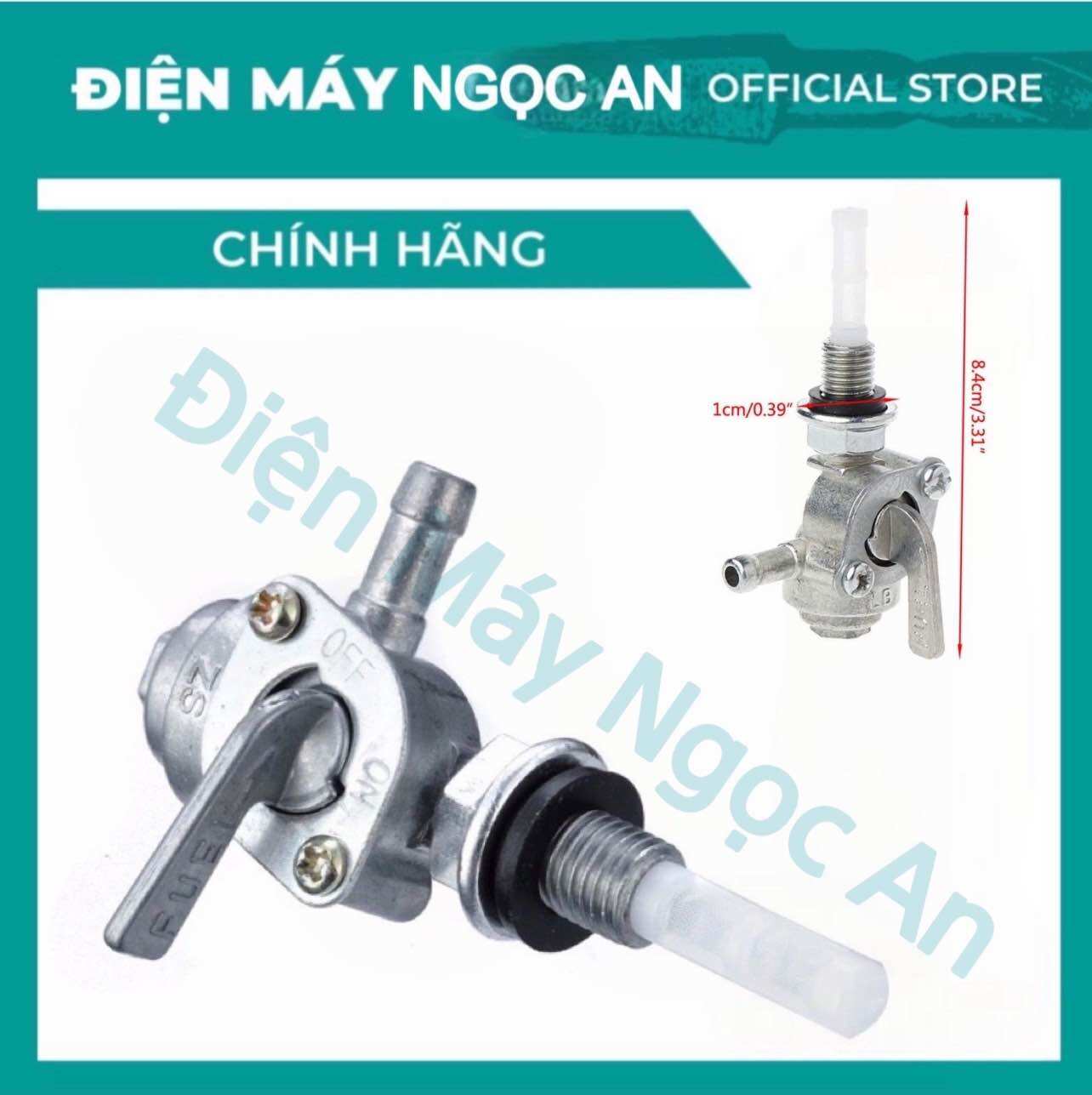 Khoá xăng, khoá bình xăng máy phát điện , máy điện gx160 - 168 - gx200