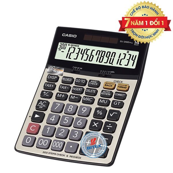Máy tính casio dj-240d plus