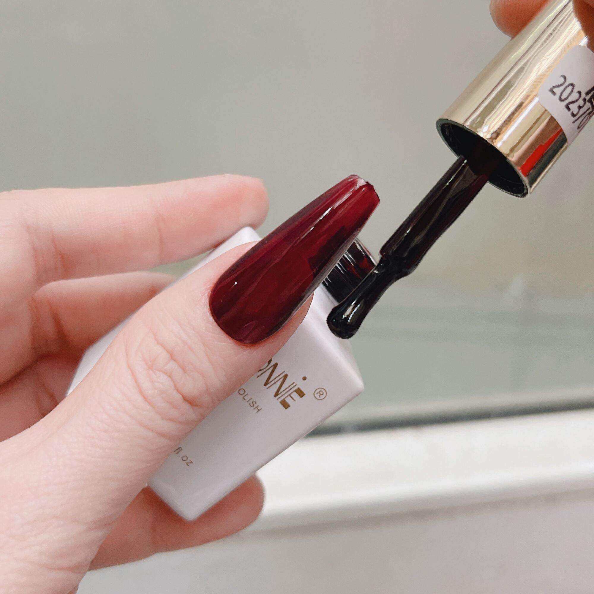 Sơn gel màu Thạch đỏ rượu siêu đẹp Vandonie 15ml