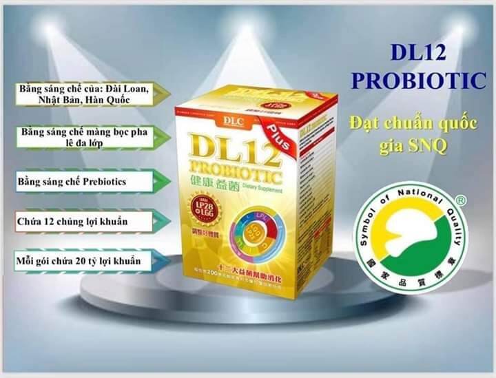[HCM]Men vi sinh DLC( DL12 PROBIOTIC)