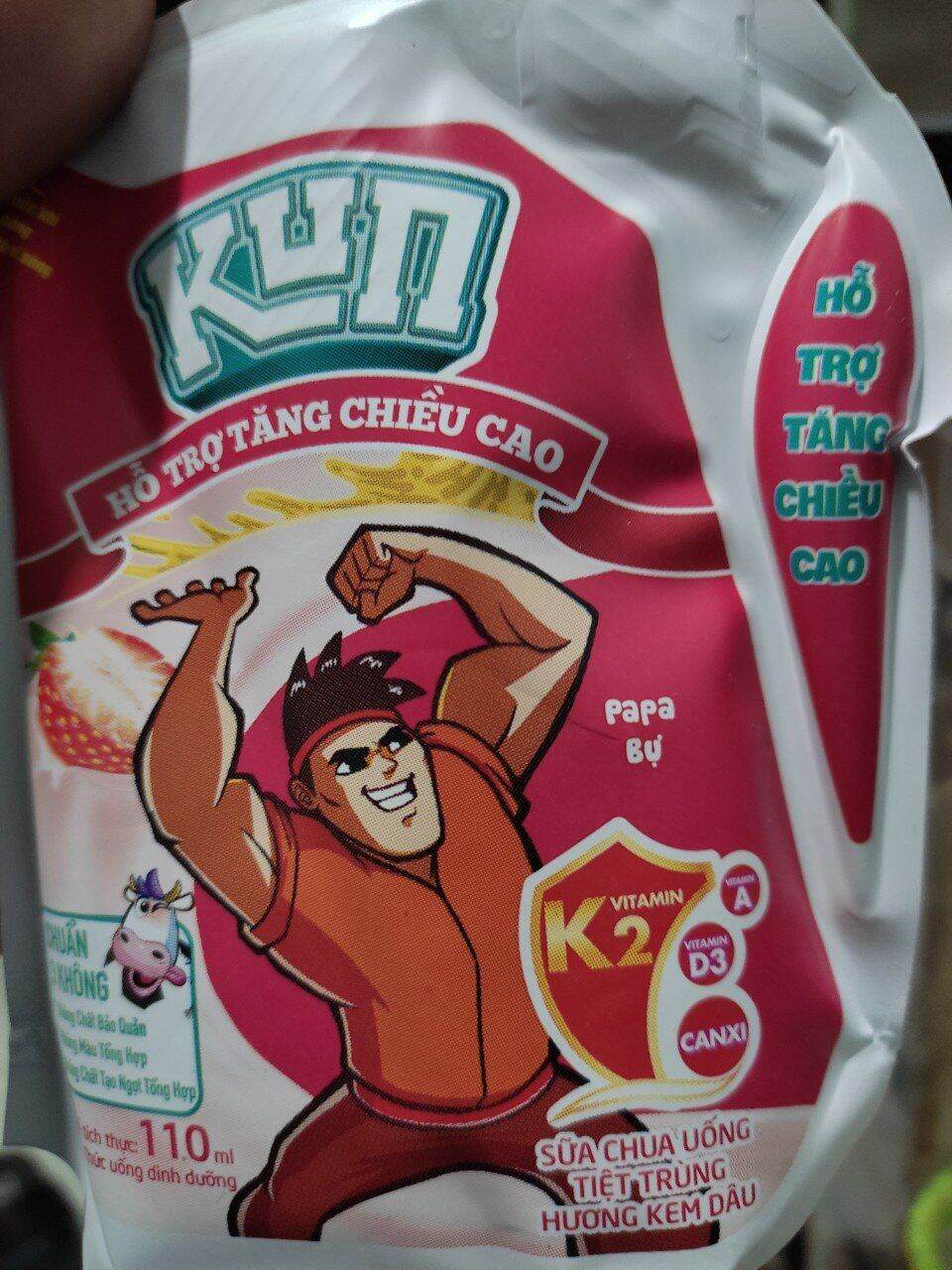 [HCM]Combo 8 túi sữa chua uống LiF Kun 110ml