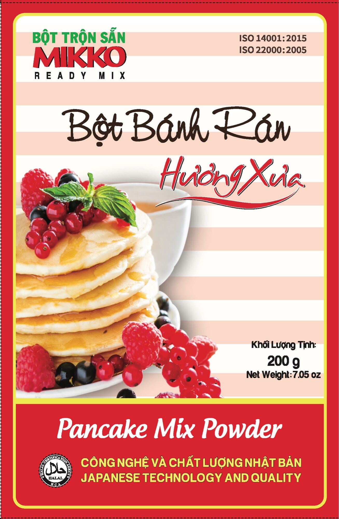 Bột bánh rán Mikko Hương Xưa 200g