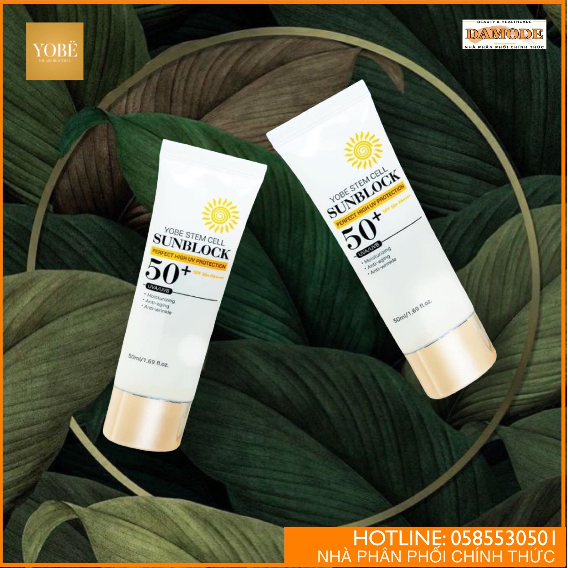 Kem Chống Nắng Tế Bào Gốc YobeCell - Yobe Stem Cell Sunblock