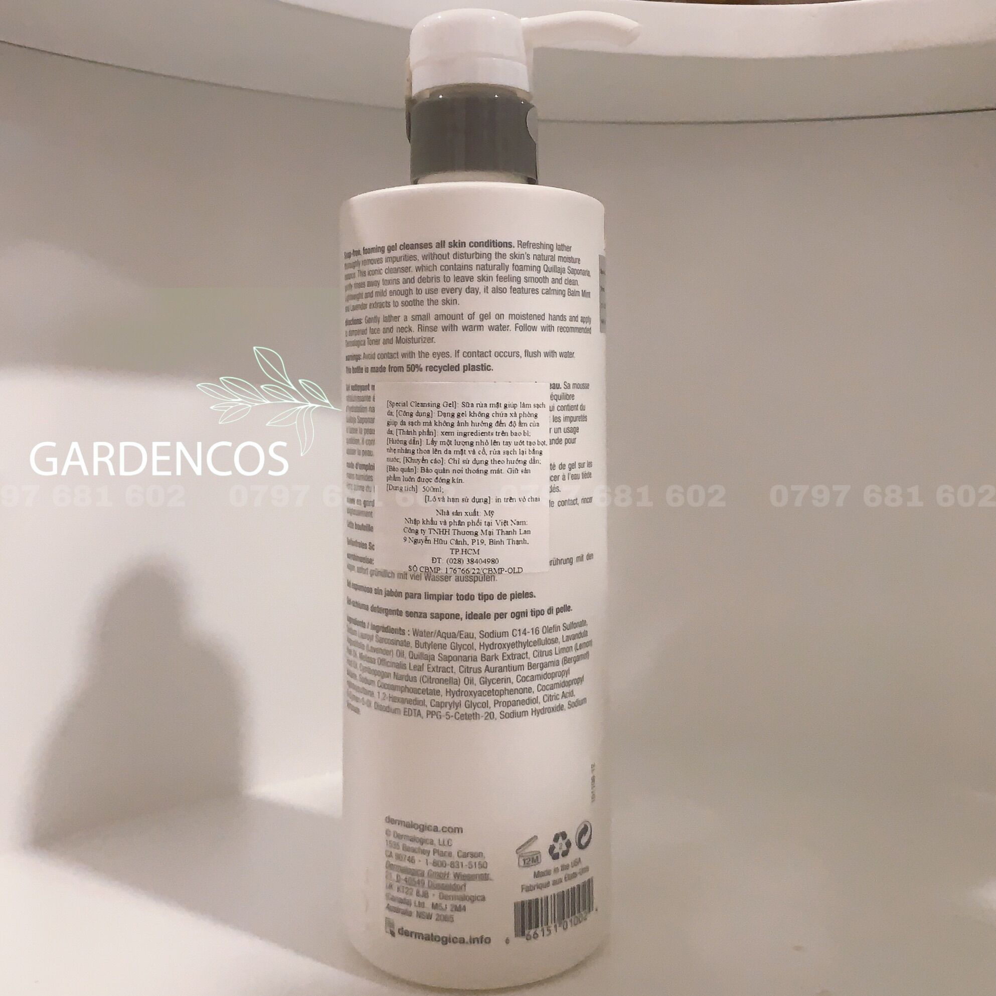 [SIZE CHUYÊN NGHIỆP]Sữa Rửa Mặt Dermalogica Special Cleansing Gel 946ml