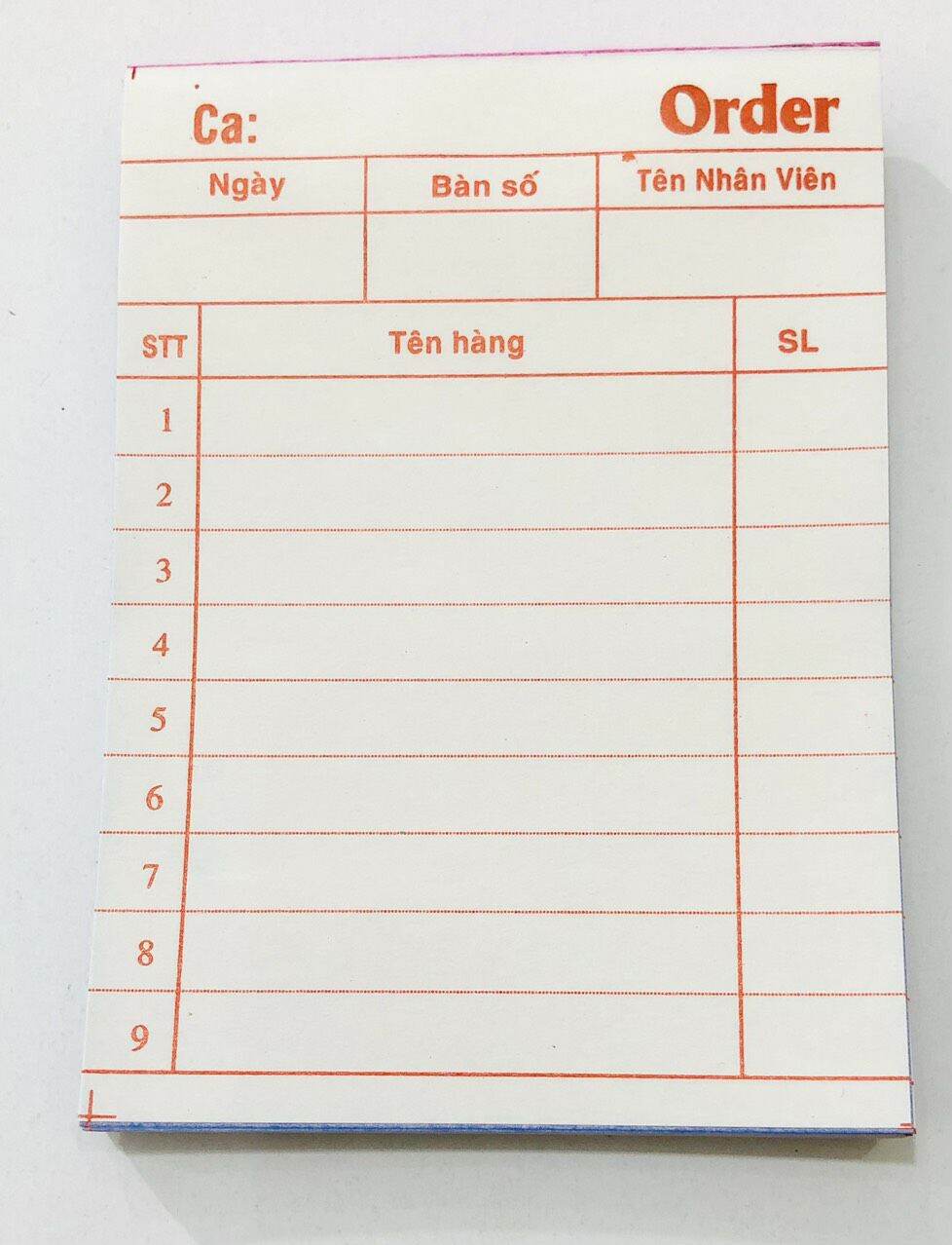 Combo 10 quyển - Oder 3 liên