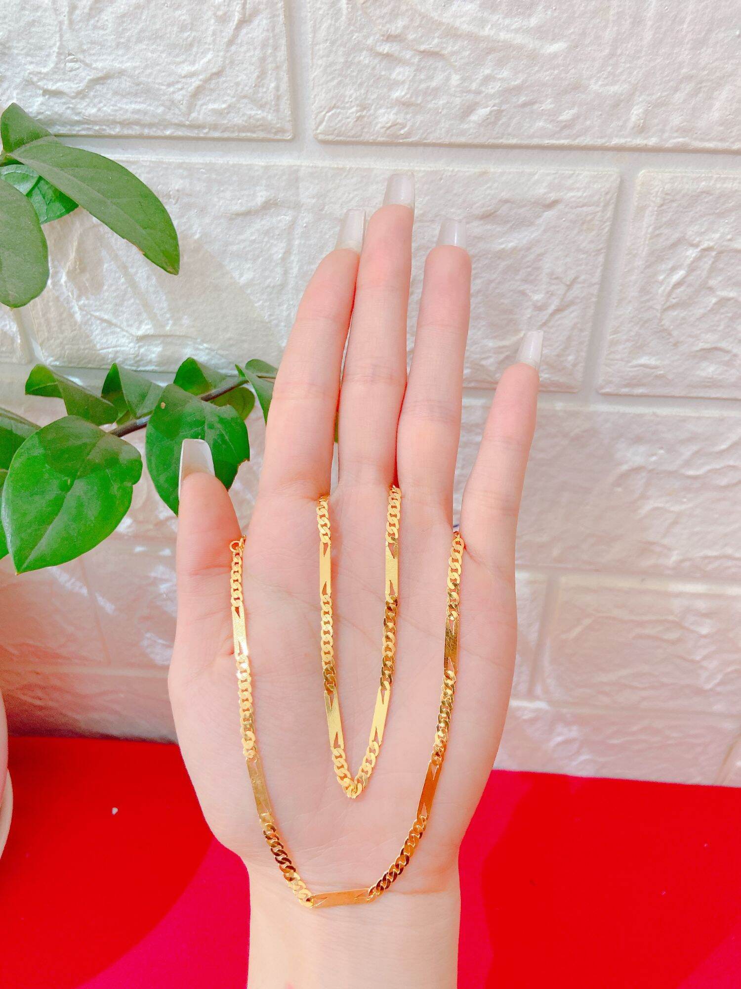 dây chuyền vàng non 2 chỉ đến 2,8 chỉ,, #vàngnon ,#daychuyen ,#dâychuyềnvàngnon #trangsuc