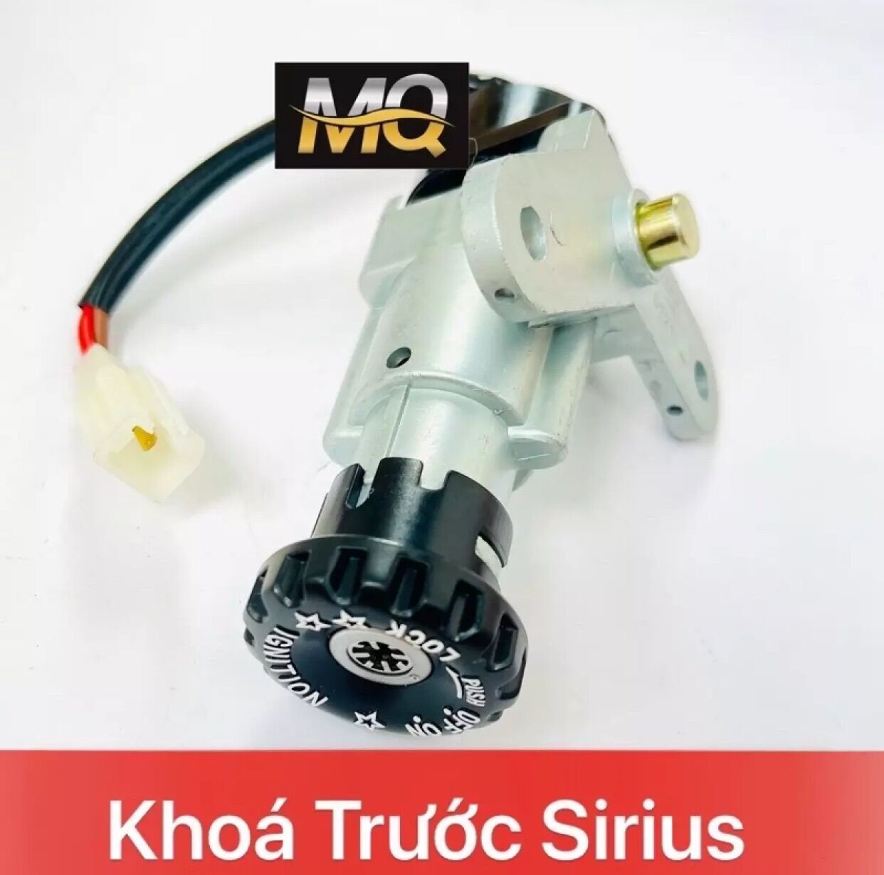 BỘ Ổ KHOÁ XE SIRIUS 2006-2014 8 CẠNH ( KHOÁ ĐIỆN VÀ YÊN) ( Xem Ảnh + Video)