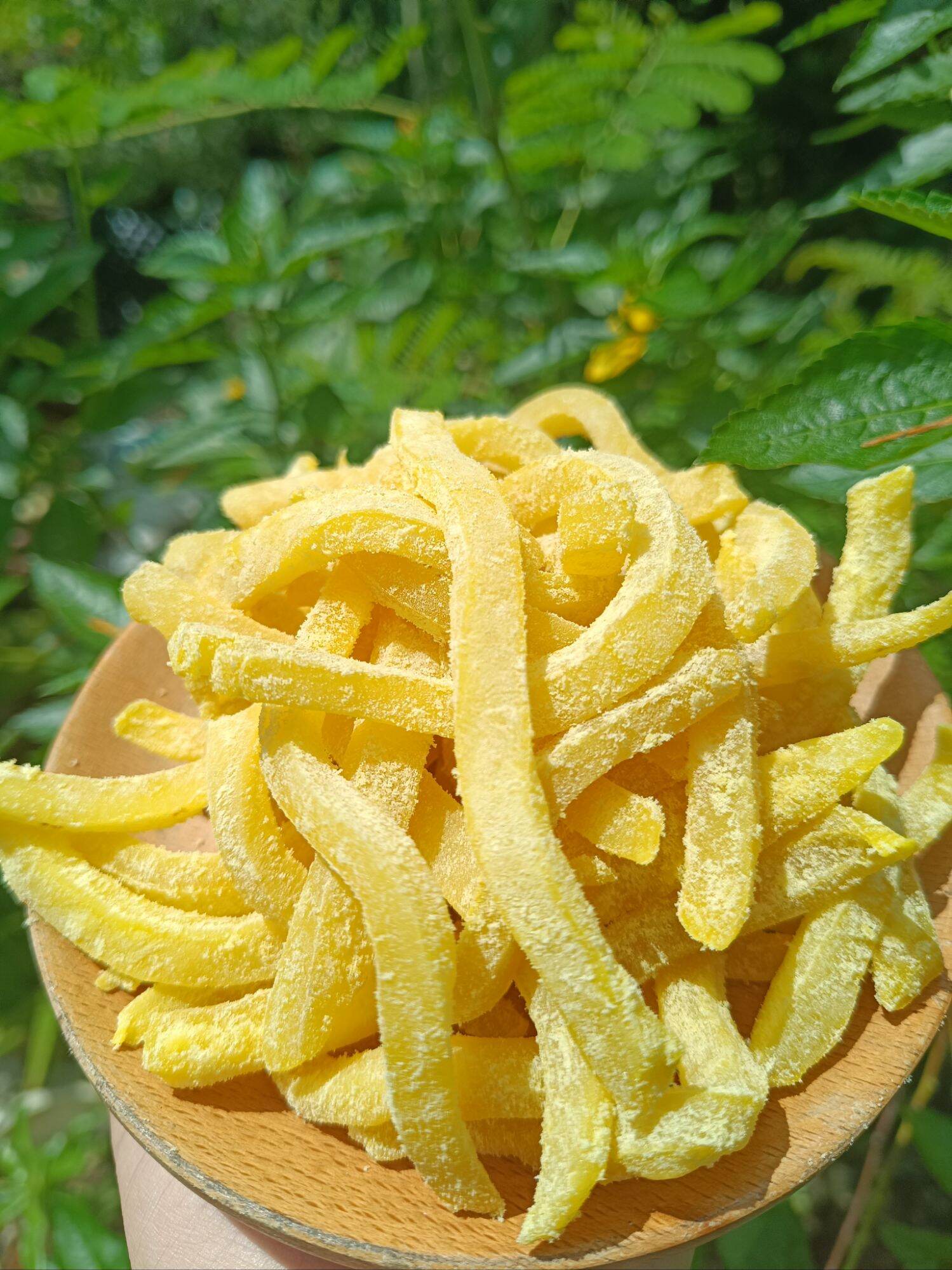 Mứt dừa non sợi vị chanh dây 500g