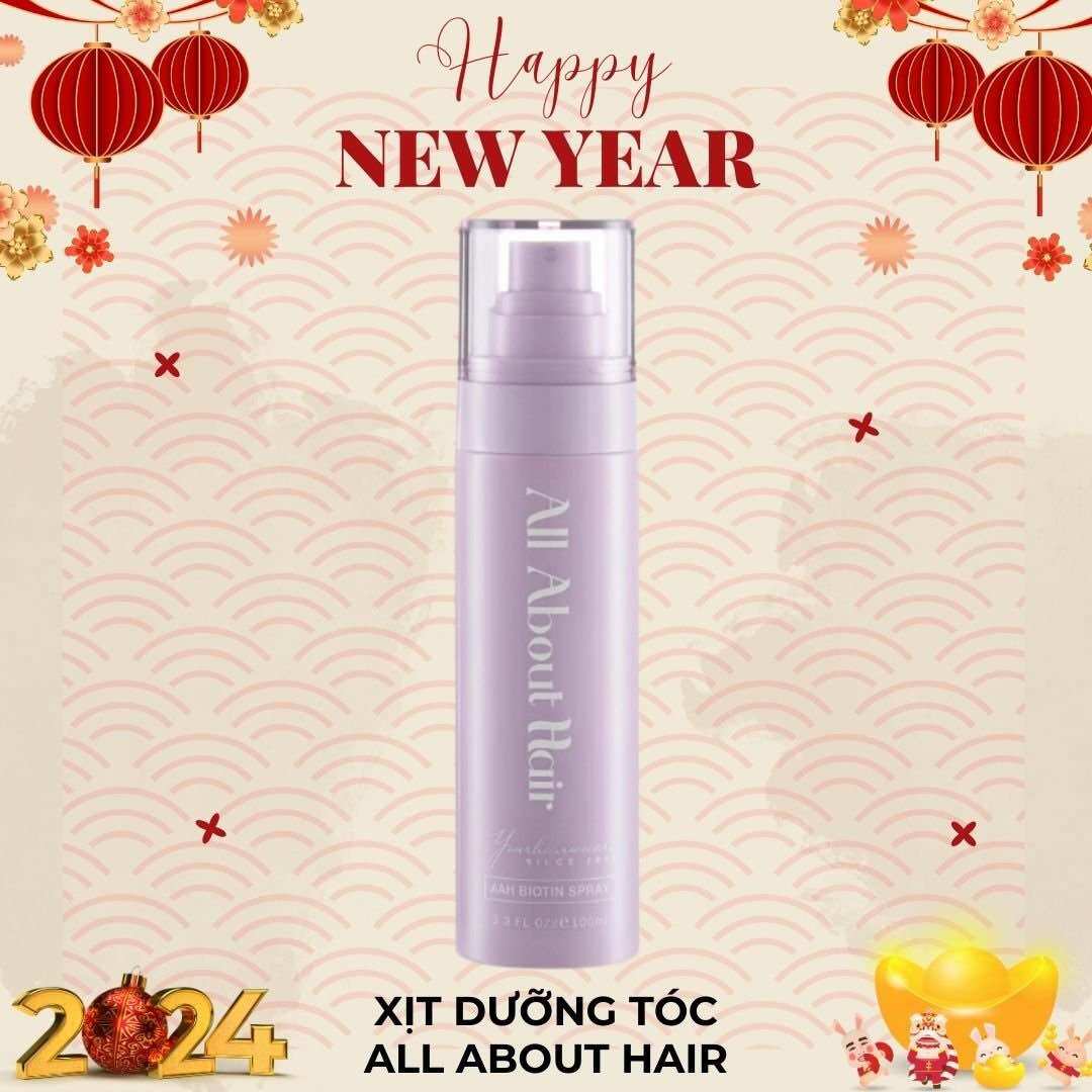 Xịt Dưỡng Tóc Biotin All About Hair