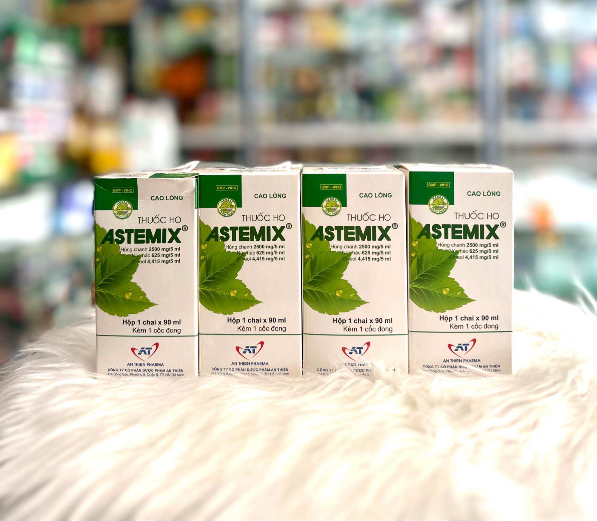 Astemix hỗ trợ ho long đàm chai 90ml