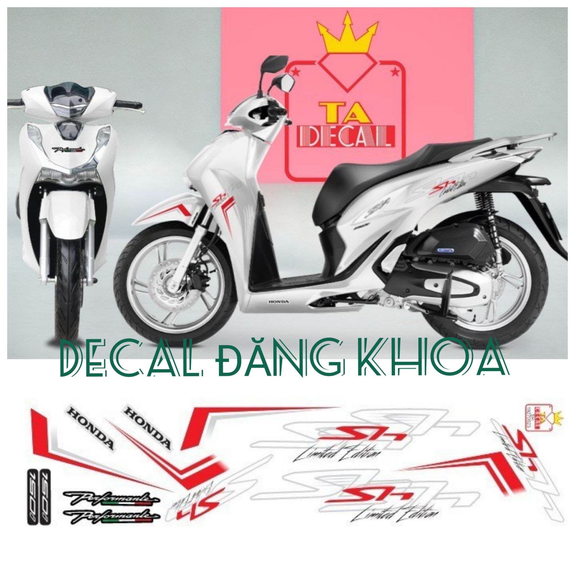 (Nhiều màu)Tem SH 2020 mới tem 3 lớp chống phai mau