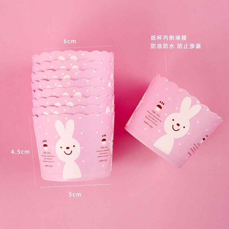 Set 50 Cupcake Giấy Cứng