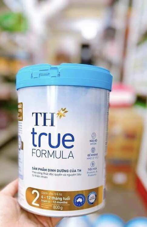 Sữa bột TH Fromula số 1,2,3,4 (800g)