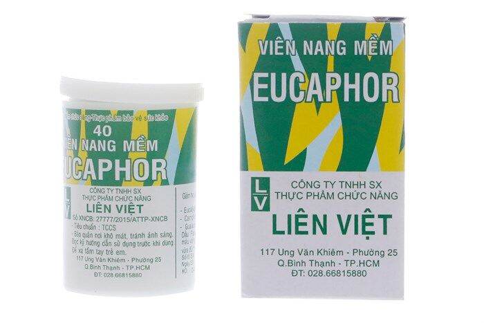 EUCAPHOR - Viên uống giảm ho - lọ 40 viên
