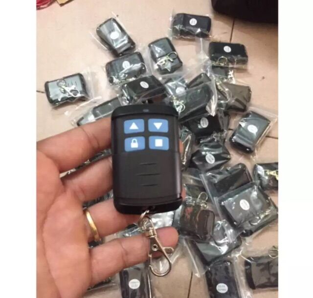 Remote cửa cuốn 315mhz thông minh học lệnh chống nước