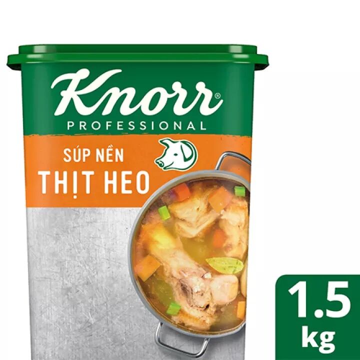 Súp Nền Thịt Heo Knorr 1.5kg (Mới)