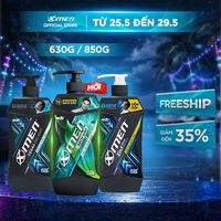 [MỚI] Tắm Gội 2in1 Xmen Amazon Hunt/Vegas Delight 630g/850g - Công nghệ mùi hương giúp tinh thần phấn chấn