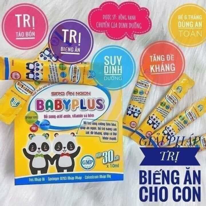 Siro ăn ngon Babyplus date mới mẫu mới