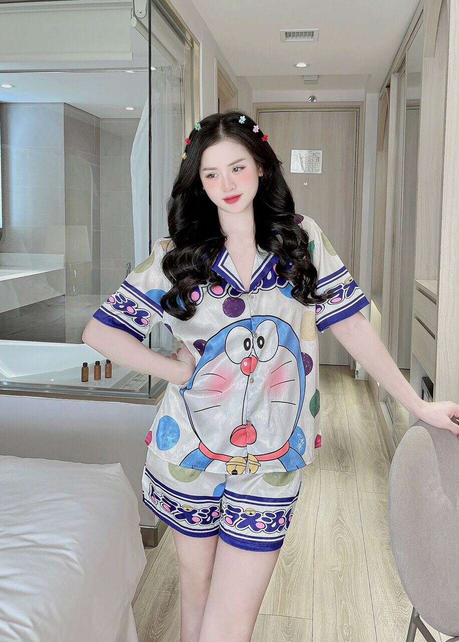 [ Hàng thiết kế] Bộ đùi Doremon siêu đáng yêu