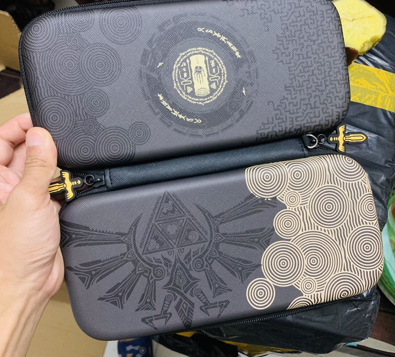 Hộp đựng Nintendo Switch Legend of Zelda Tear of Kingdom túi đựng máy nintendi switch oled v1 v2 lite