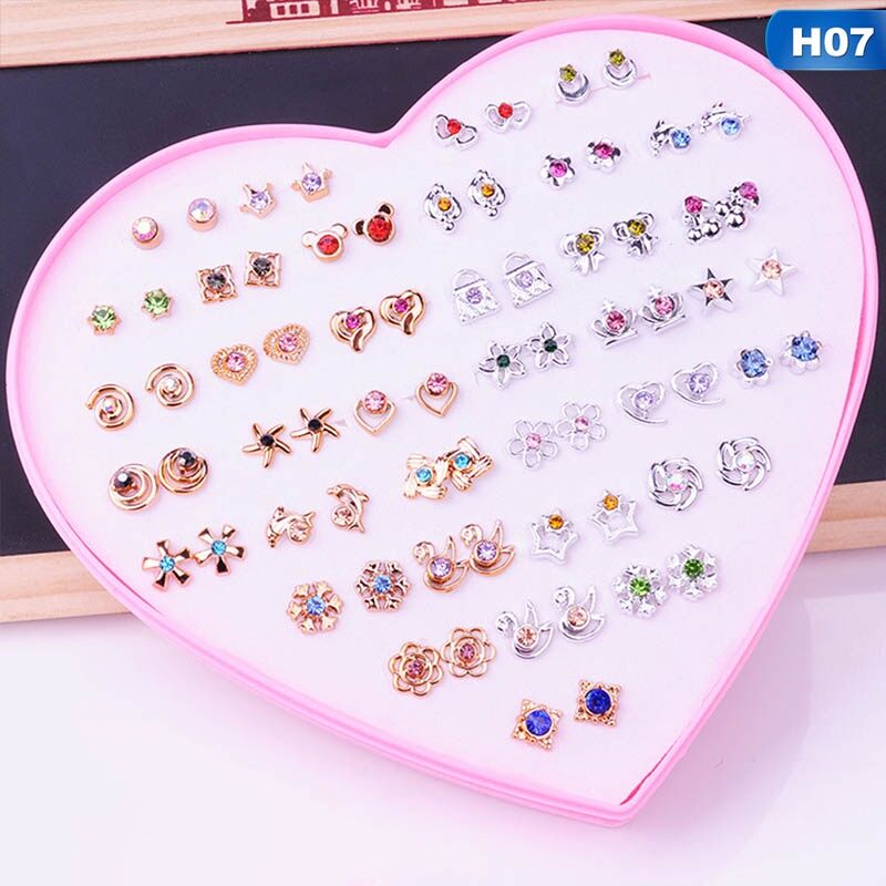Sét 36 đôi bông tai nhiều mẫu