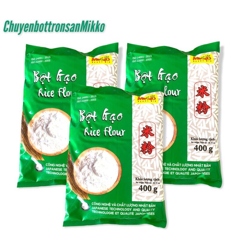 [Mikko Hương Xưa] Bột Gạo Đa Dụng 400g. Công Nghệ Chất Lượng Nhật Bản