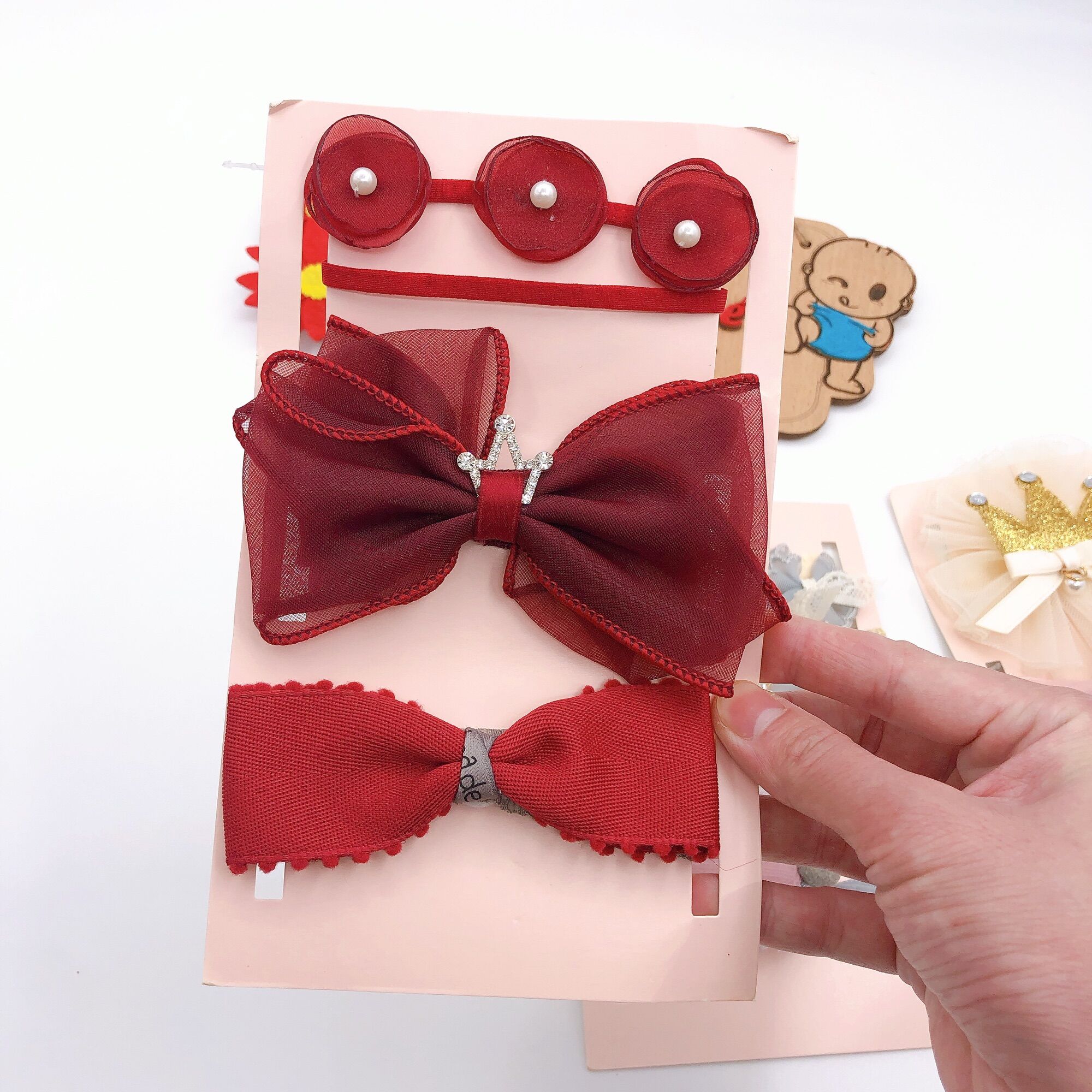 Set 3 Chiếc Băng Đô Dễ Thương Cho Bé