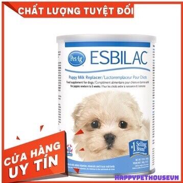 Sữa bột dinh dưỡng dành cho chó sơ sinh Esbilac 340gr