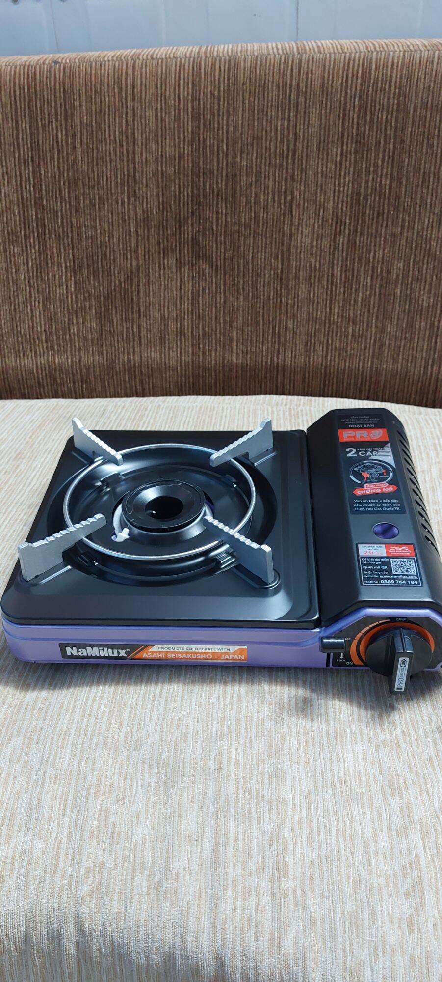 Bếp gas du lịch đẹp namilux 2021pf
