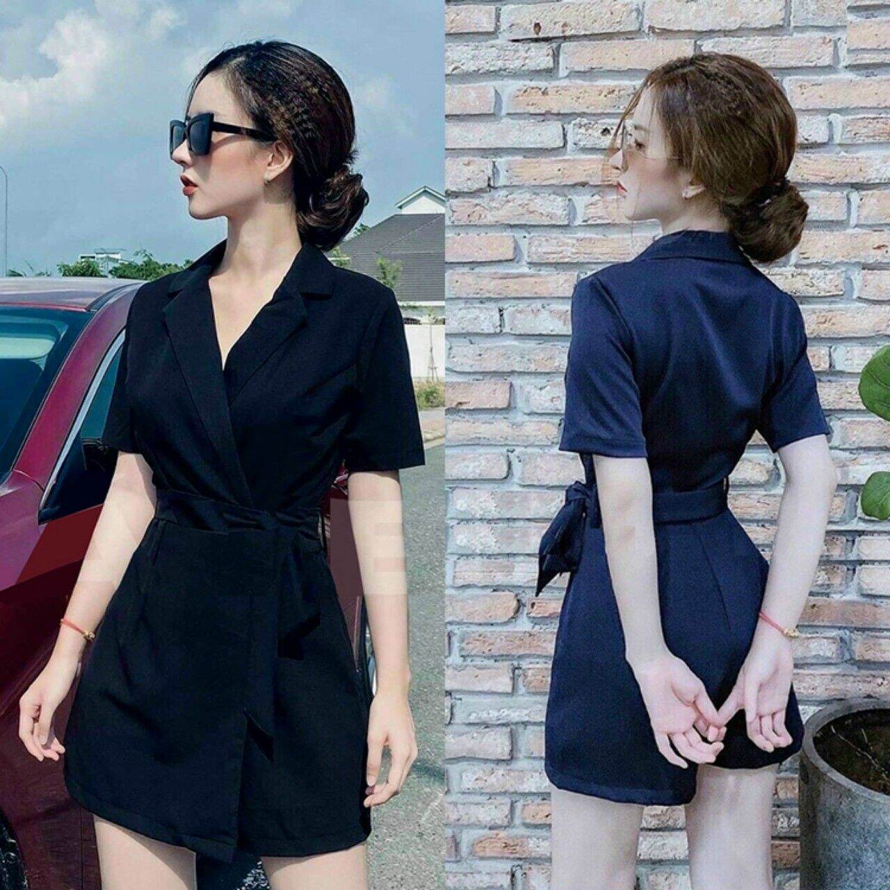🌻🌻🌻 Sỉ và Lẻ # 
Set Jum áo kiểu vest quần giả váy bên trong lụa sattin mềm mịn