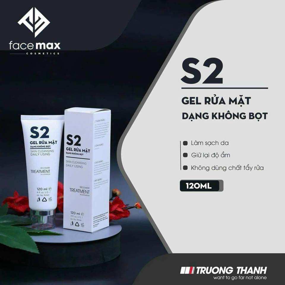 Gel Rửa Mặt Dạng Không Bọt Facemax