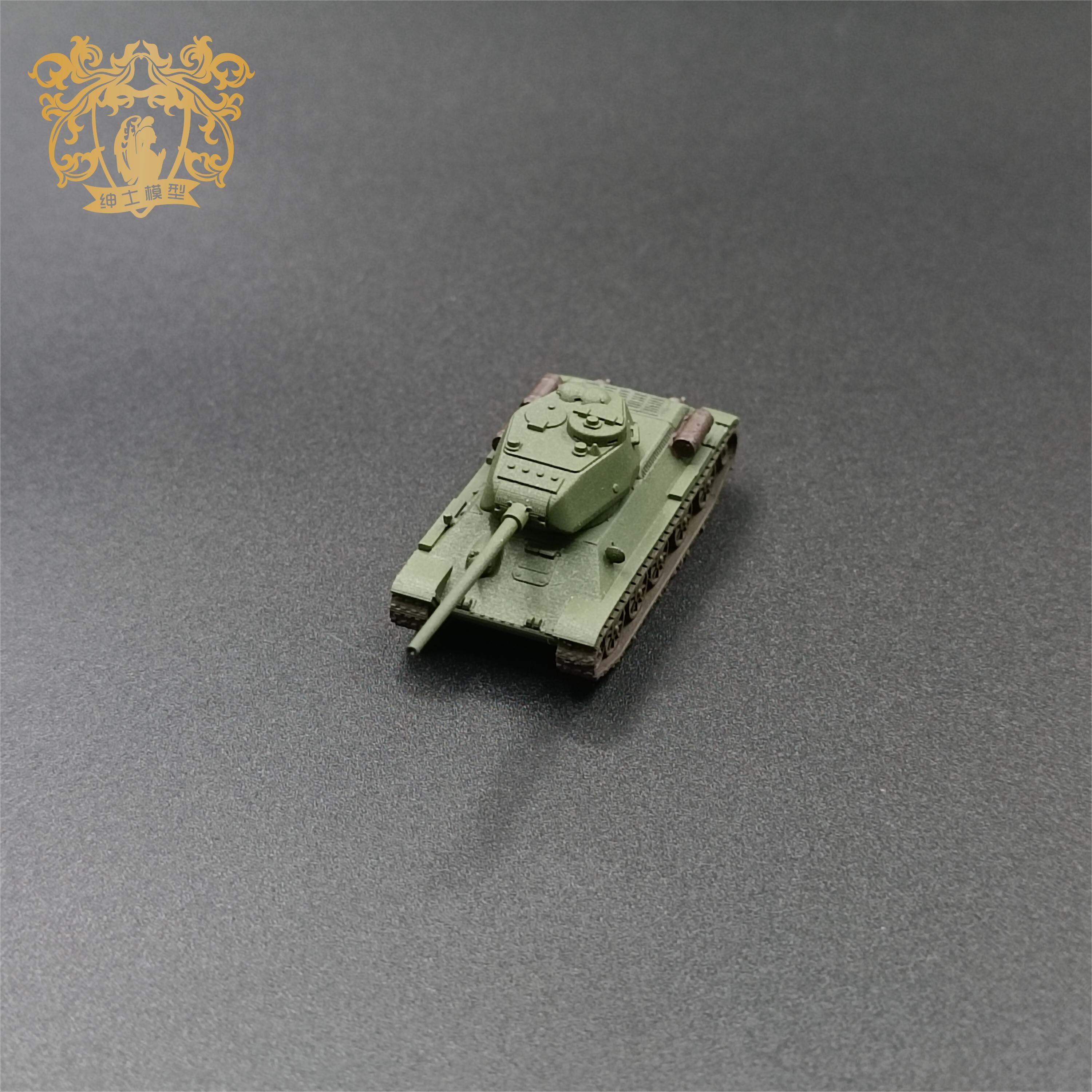 T34-85 Medium Tank 1/144 Scale Tank Model Military Vehicle Model Finished Product Other Material Gen