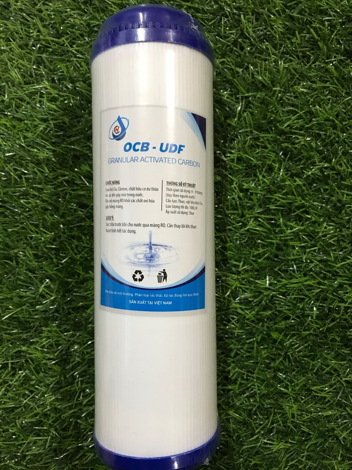 Lõi lọc nước số 2 udf -10 lõi lọc nước cho máy lọc gia đình