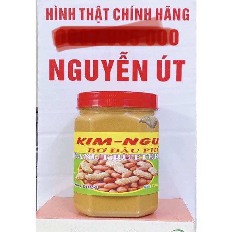 Bơ đậu phộng kim nguyên hủ 600g