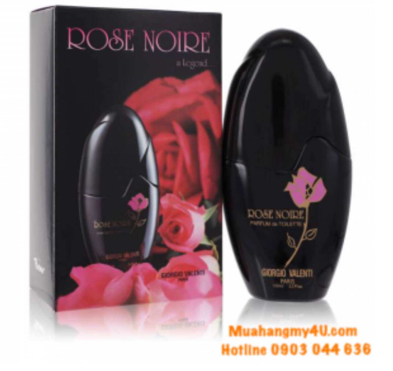 Nước hoa rose noire perfume, 100ml