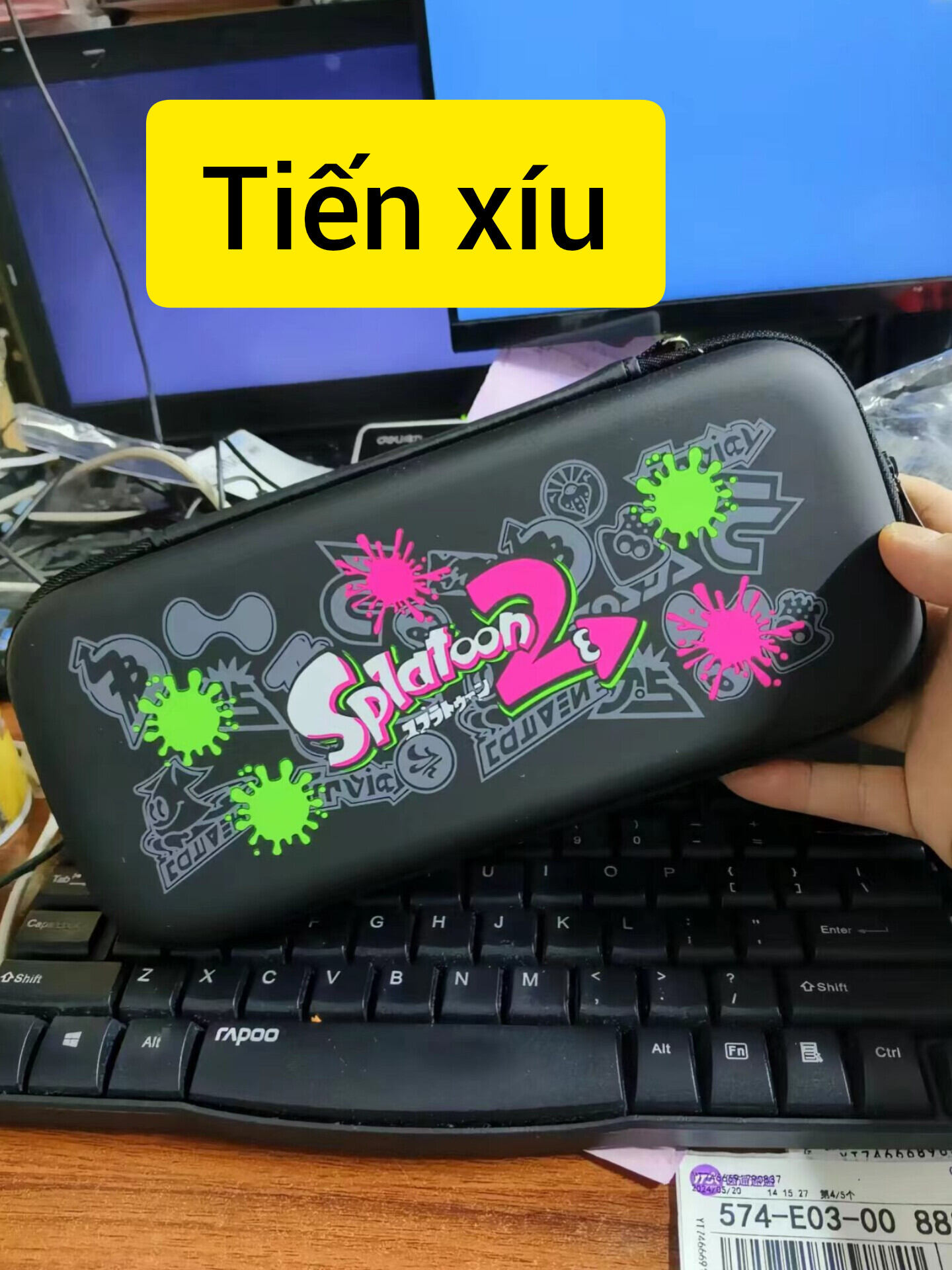 Random mầu Ngẫu nhiên Hộp đựng Nintendo Switch Oled V1 V2 ..bao chống sốc nintendo switch túi đựng nintendo switch ngẫu nhiên mầu