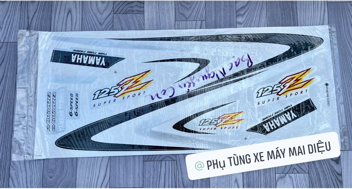 TEM SƯỜN MALAYSIA YAZ/YAZ125 ĐỜI THẤP ĐỦ MÀU